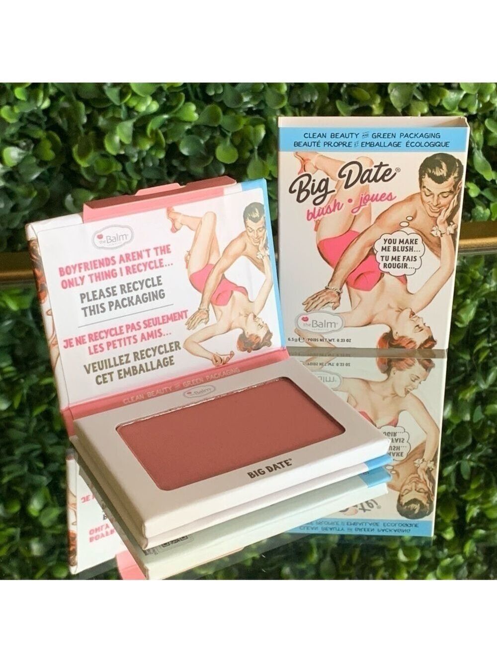 theBalm BIG DATE Blush | NEW | Full Size | The Balm | Mauve Pink